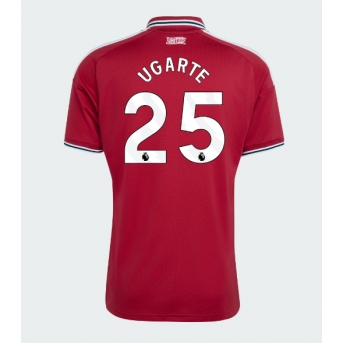 Manchester United Manuel Ugarte #25 Maglia Gara Casa Repliche 2026-27 Maniche Corte